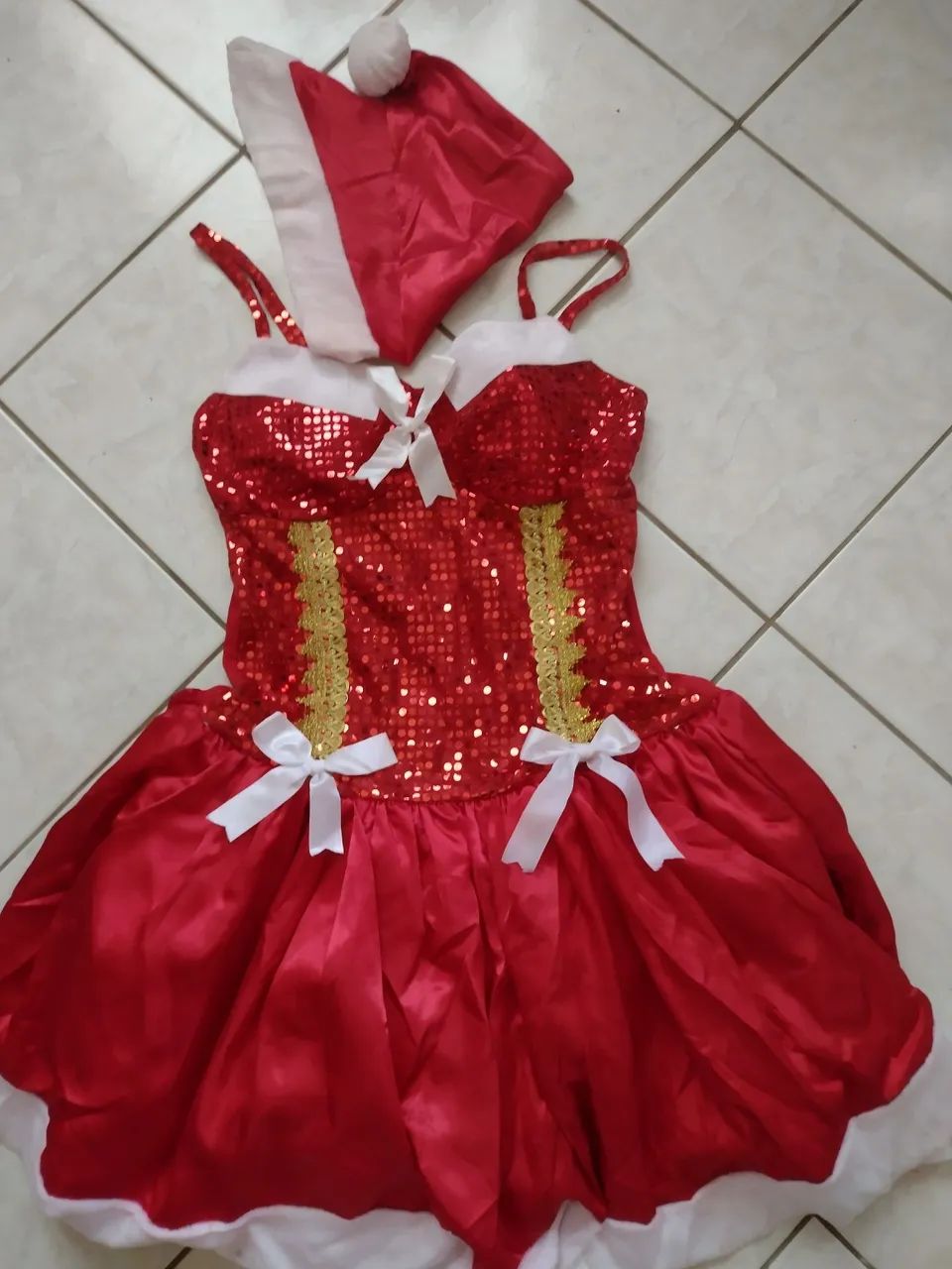 Fantasia mamãe Noel