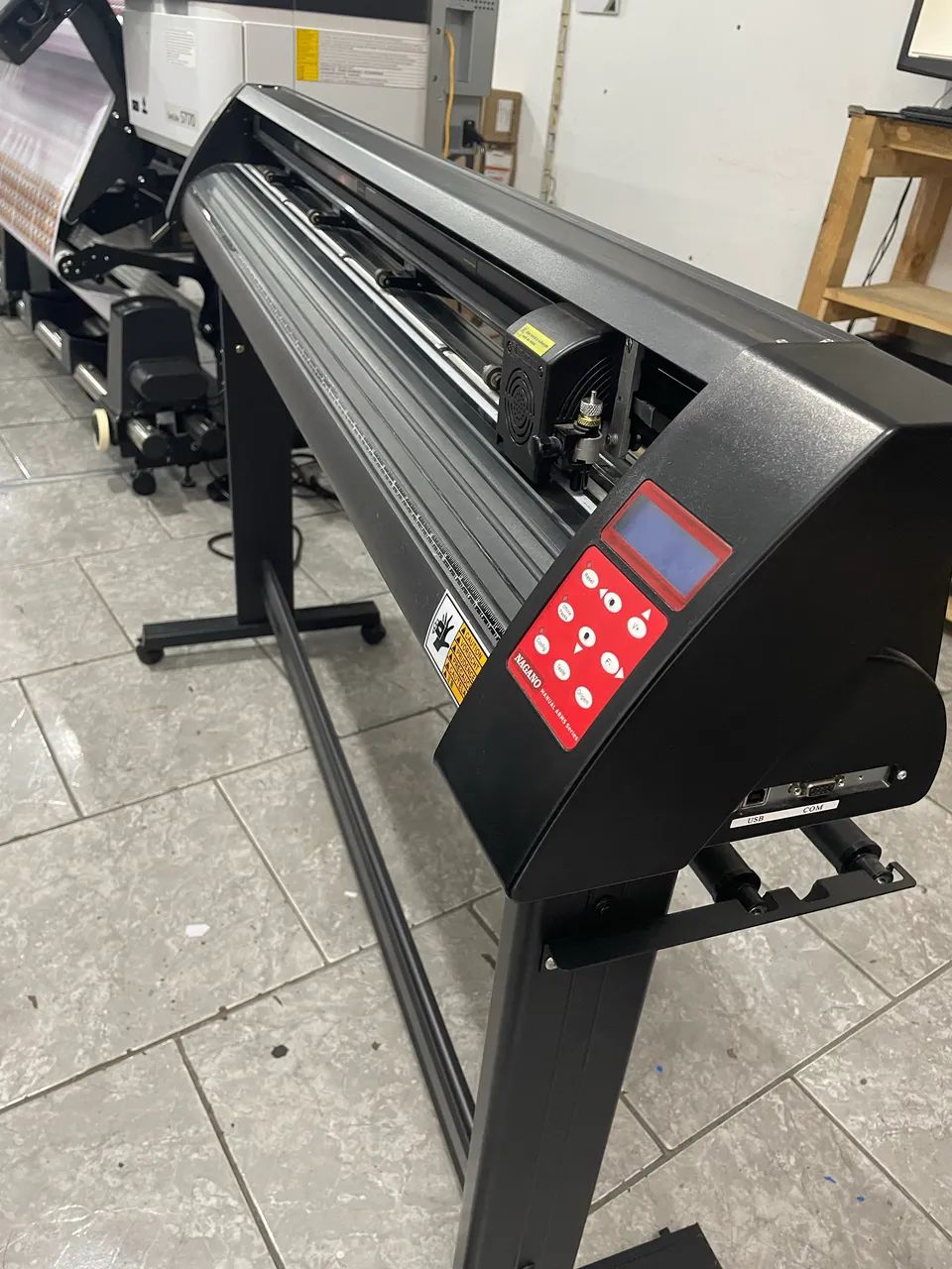 Plotter de recorte 1,2m mira laser  - Foto 3