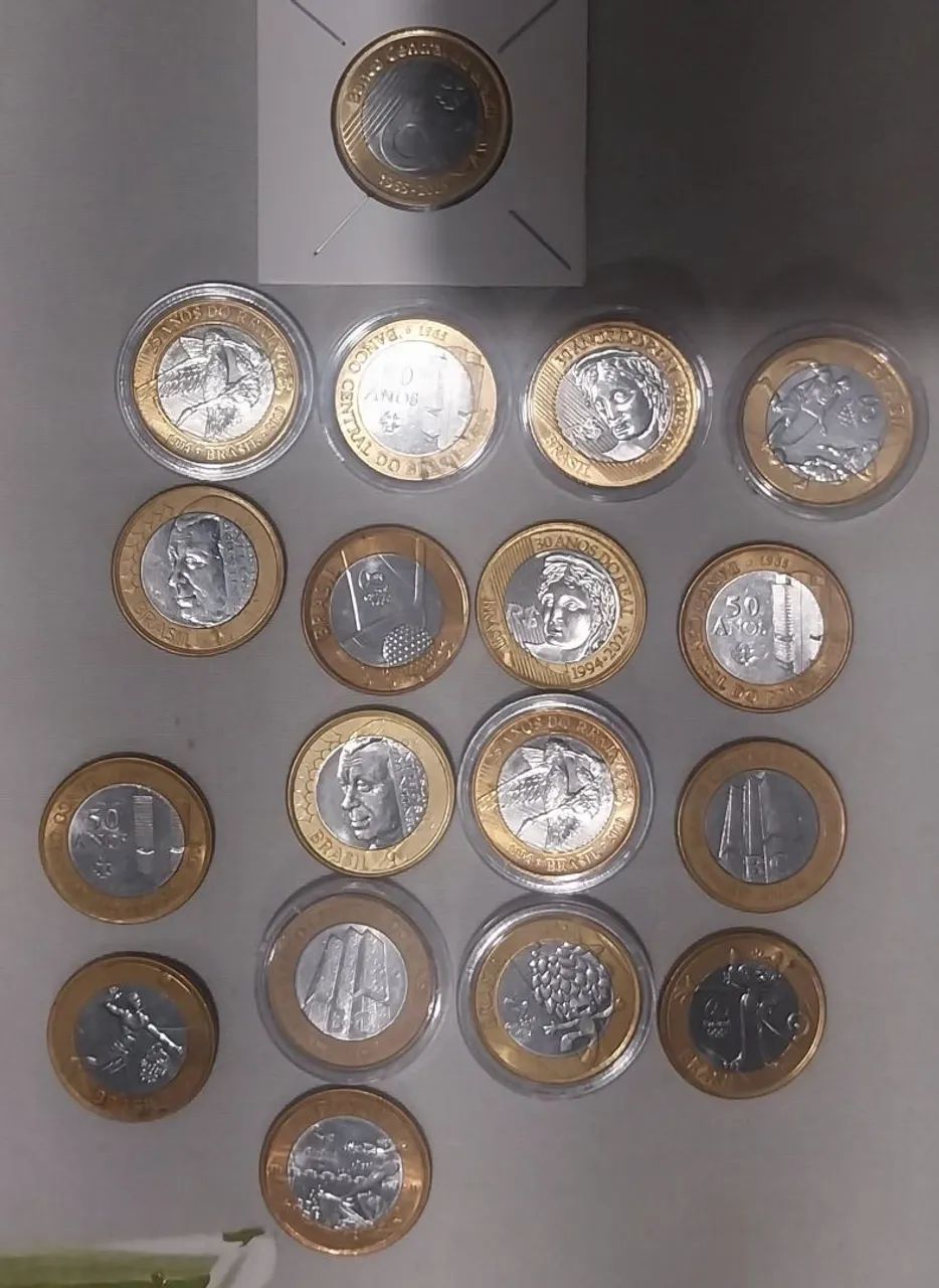 Moedas de coleção 
