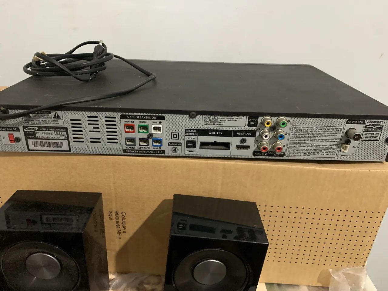 Par de caixas de som Samsung - Foto 2