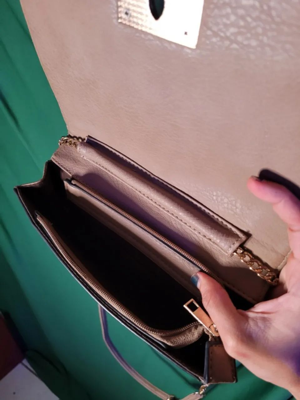 Bolsa bege - Foto 4