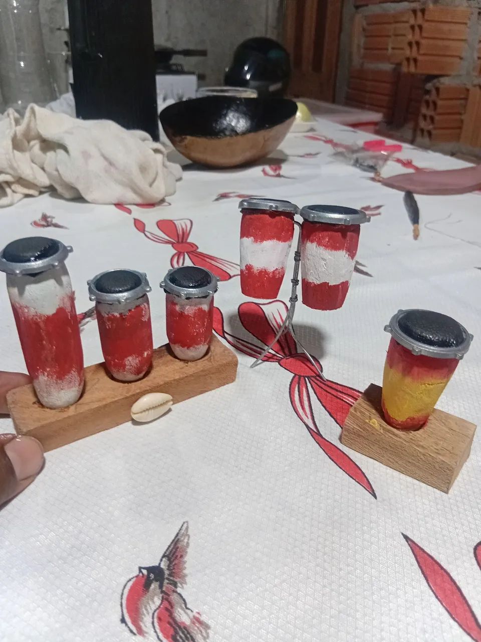 Mini atabaques e congas - Foto 2