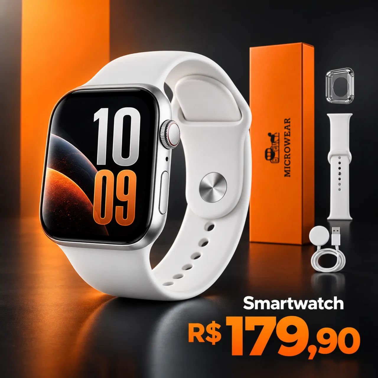 RELÓGIO MICROWEAR SMARTWATCH S11 MINI - Foto 3