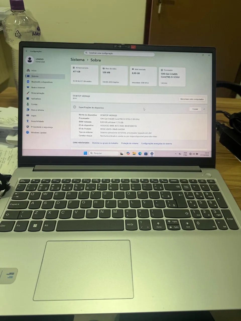 Notebook ideal slim Lenovo  - Foto 3
