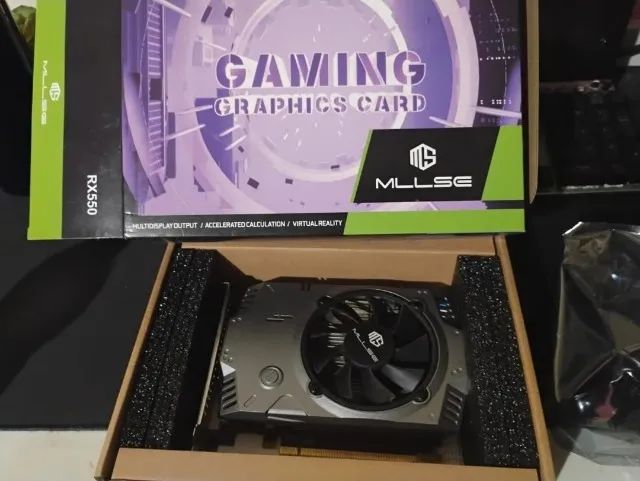 placa de vídeo RX 550 4GB