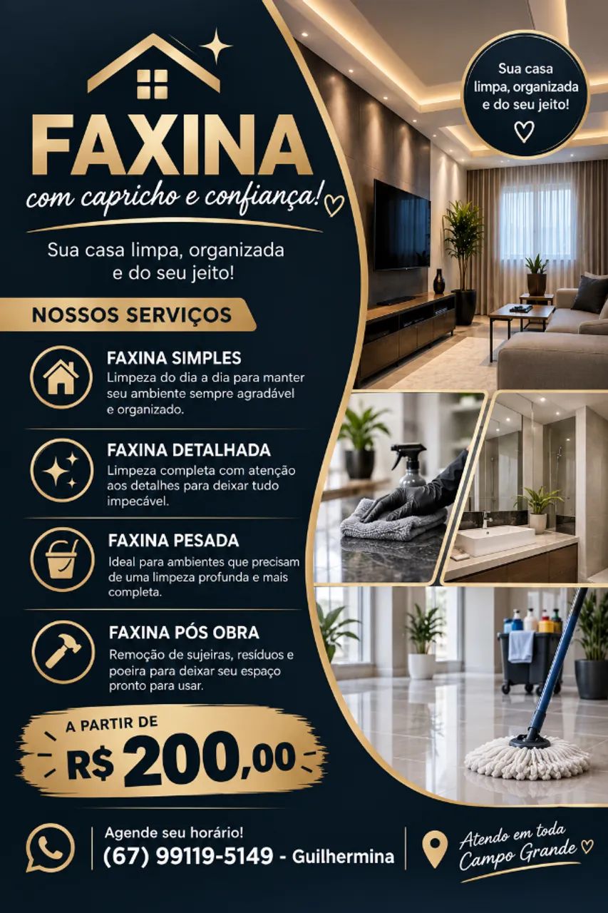 Diarista de Limpeza