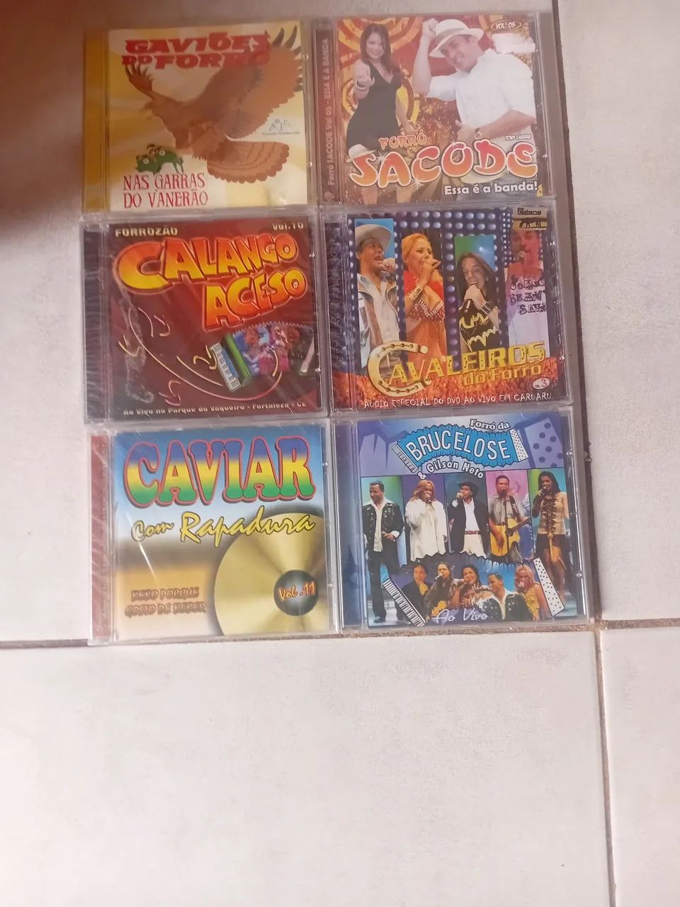 Kit cds forró 