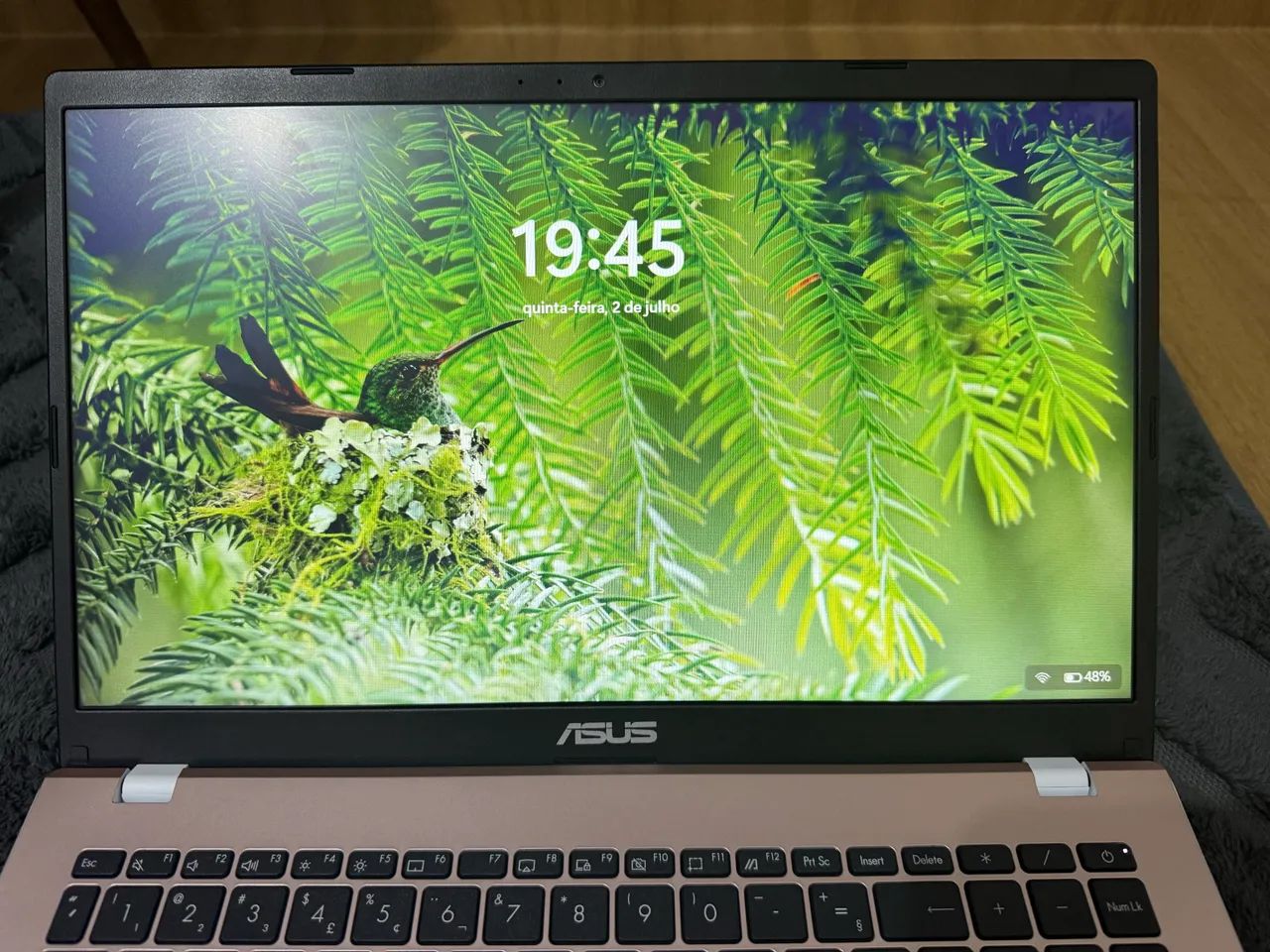 Vendo notebook ASUS Vivobook Go 15 Cor Rosé Pink 