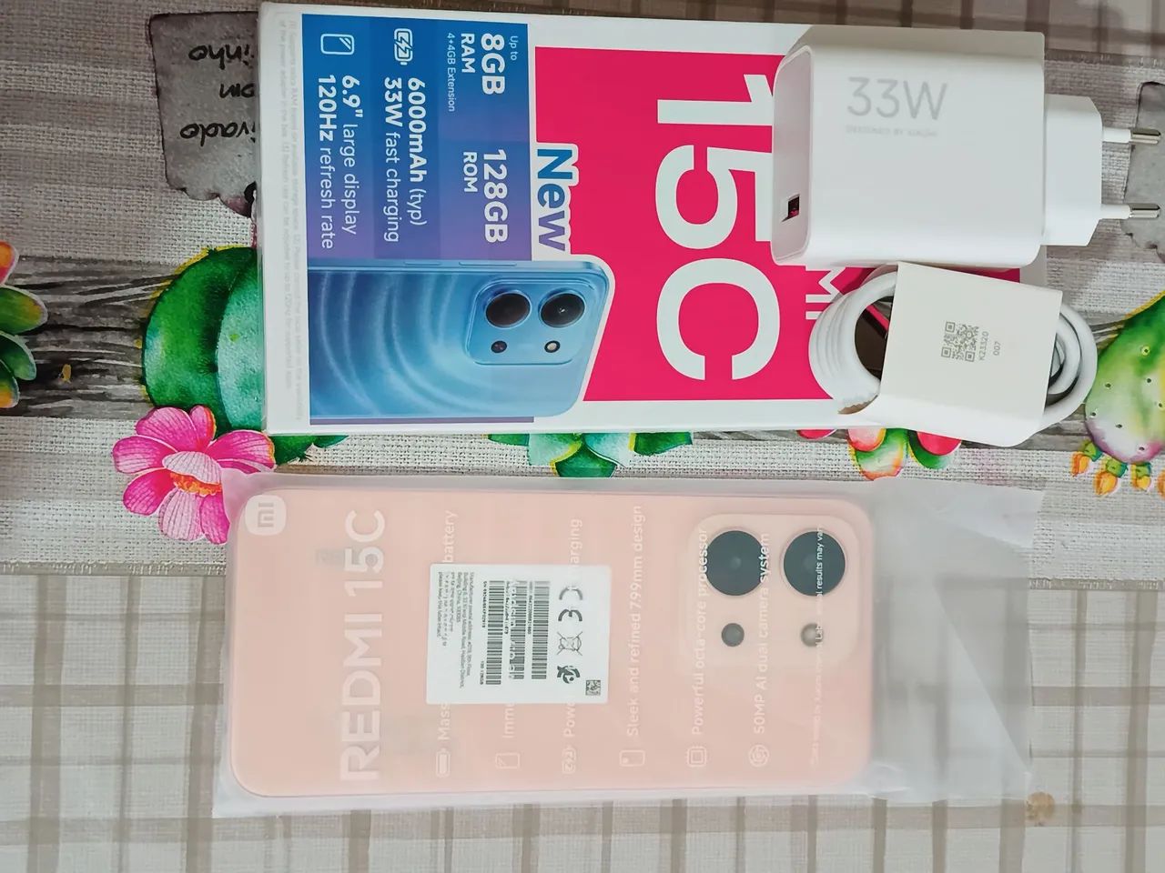 Vendo esse celular Redmi 15C, zerado na caixa - Foto 3