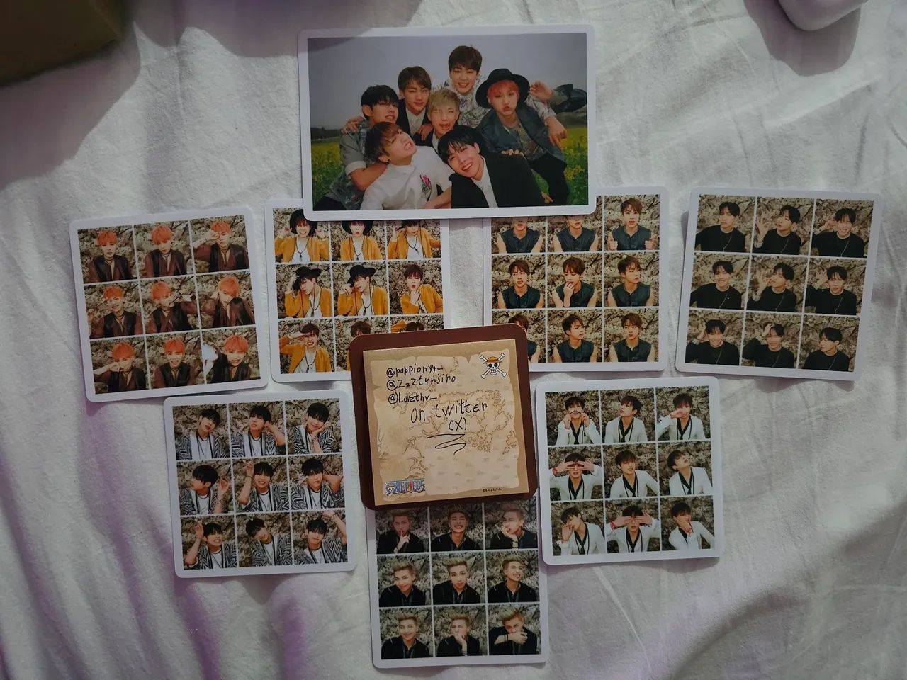 photocards bts hyyh pt.1 oficiais