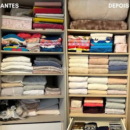 Organização e limpeza profissional 