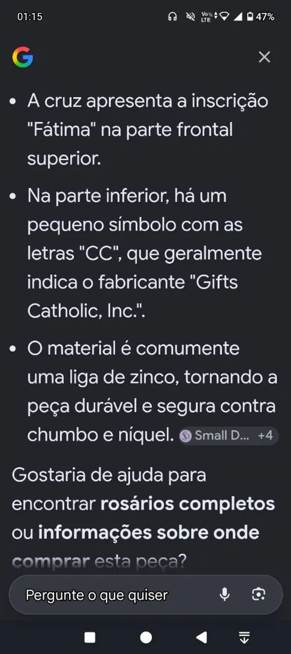 Crusifixo pingente ( peça de qualidade) - Foto 3