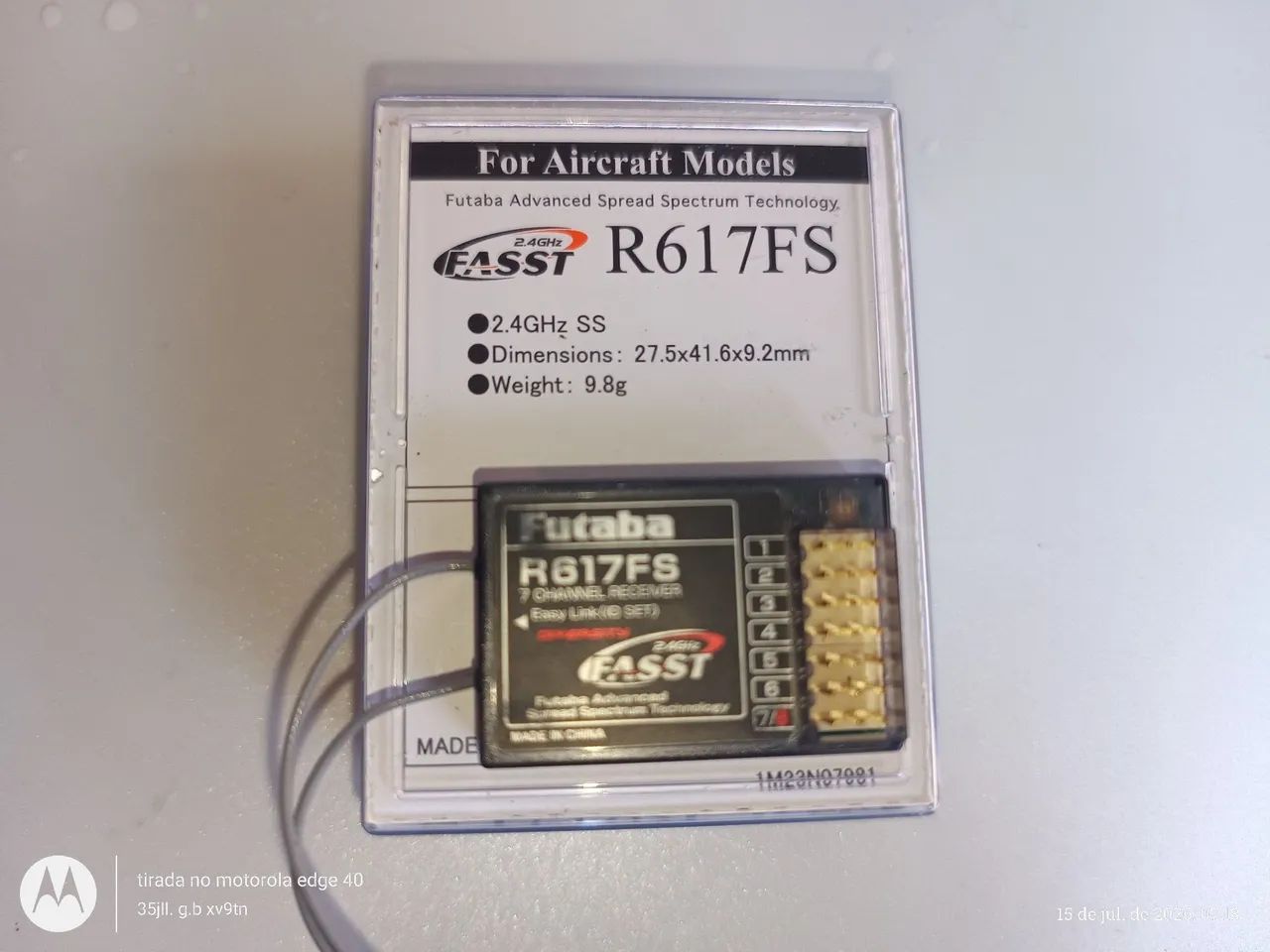 Vendo Receptor Futaba R617FS - Foto 2