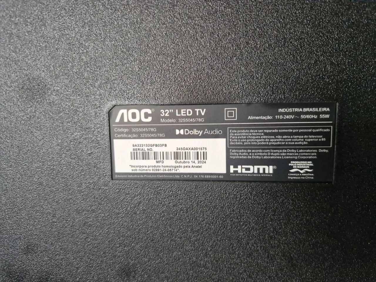 TV GAMER AOC ROKU 32" - Foto 3