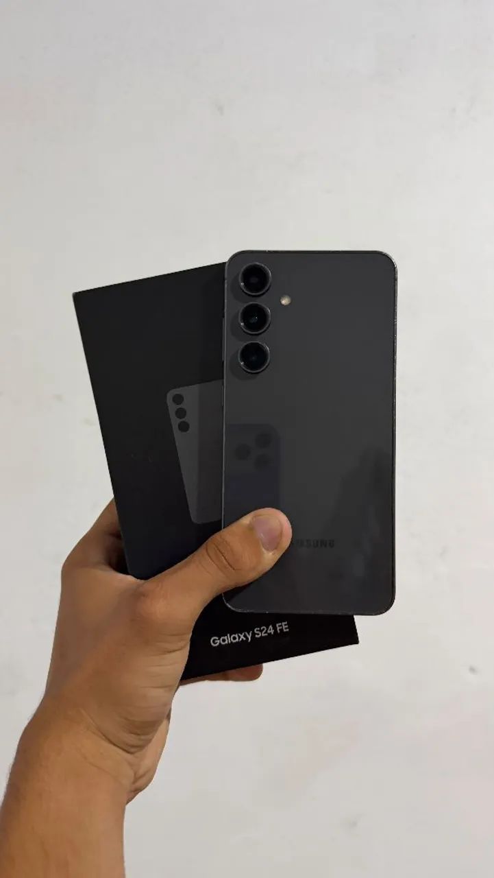 Com Caixa - S24FE 256GB Preto 