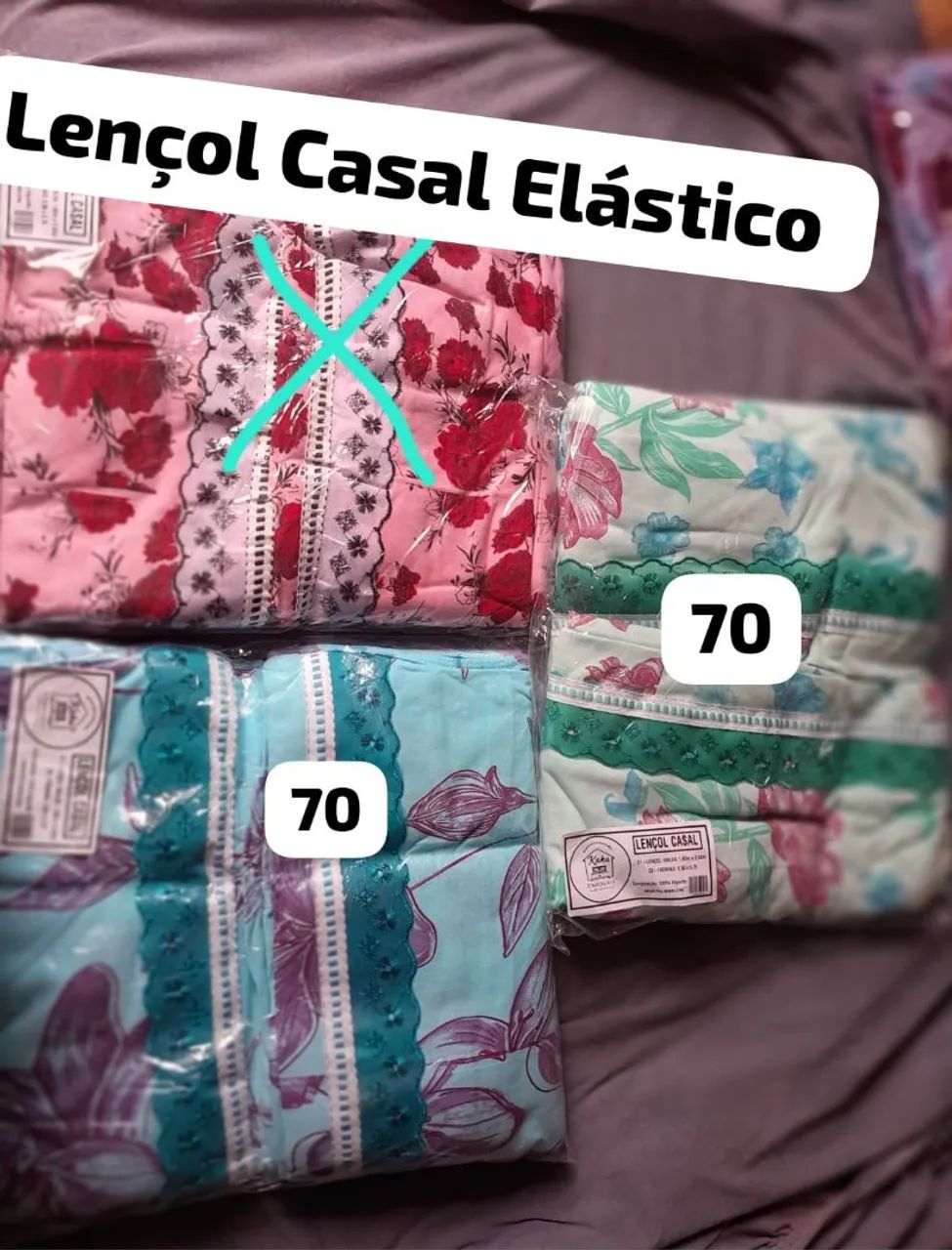 VENDO 2 LENÇOL CASAL E 1 SOLTEIRO 