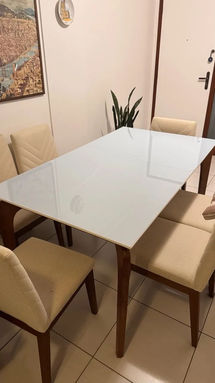 Mesa de jantar para 6 lugares  - Foto 2