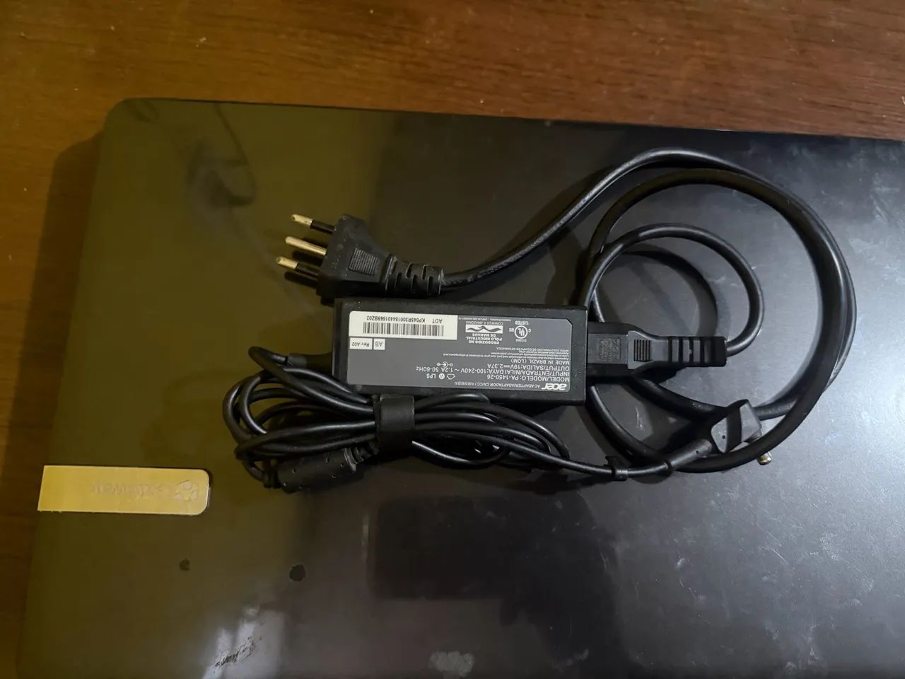 NOTEBOOK ACER GATEWAY FUNCIONANDO COM CARREGADOR  - Foto 5