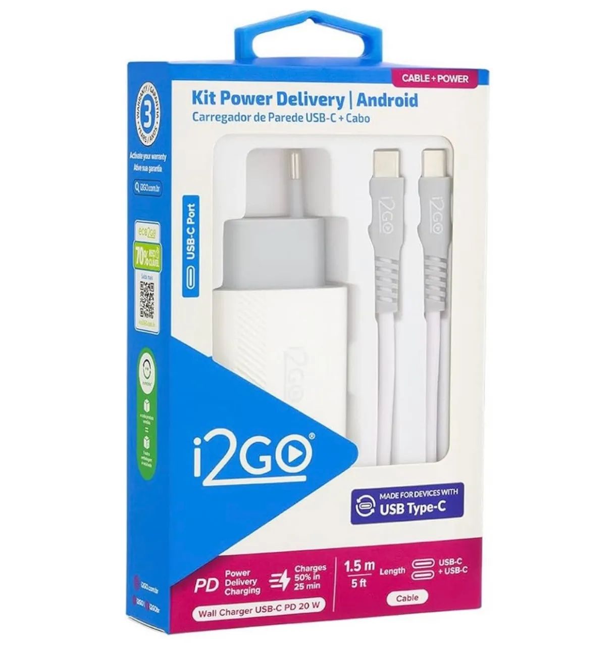 Carregador I2GO Iphone 