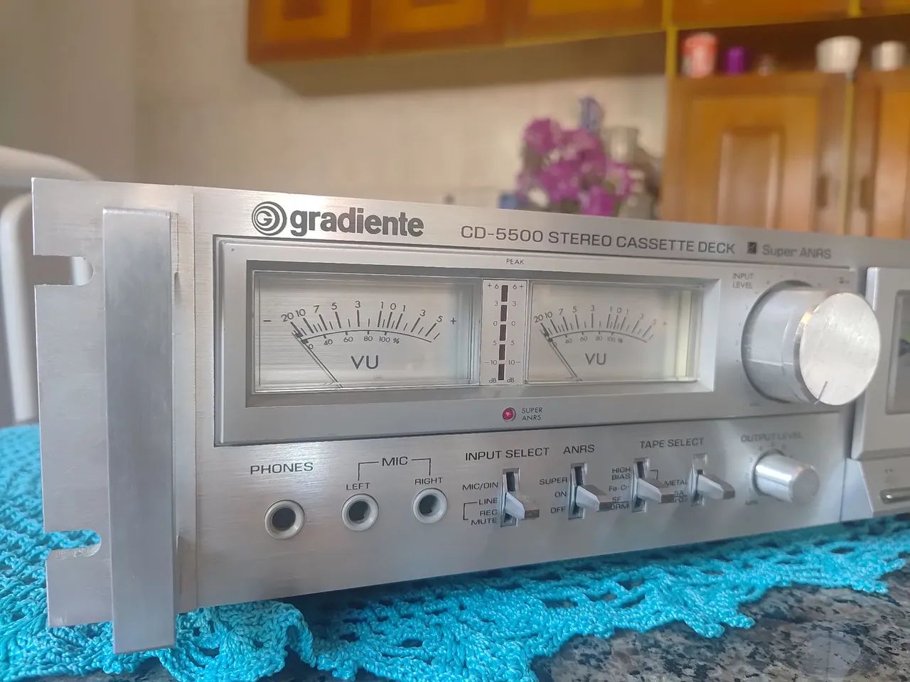 Tape deck gradiente cd 5500 com alças  - Foto 2