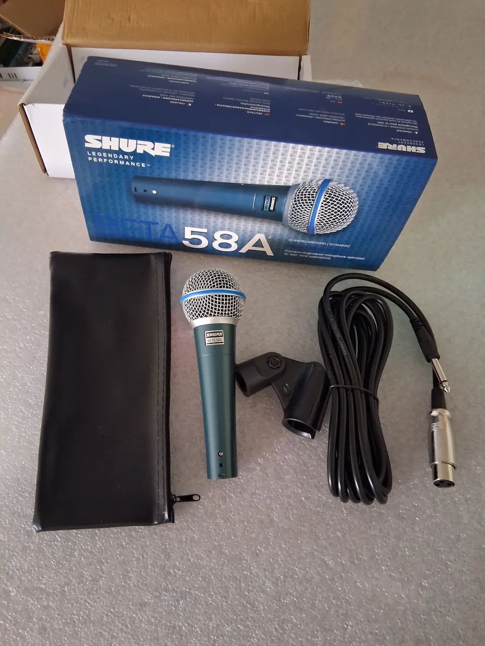 Microfone  beta 58a novo