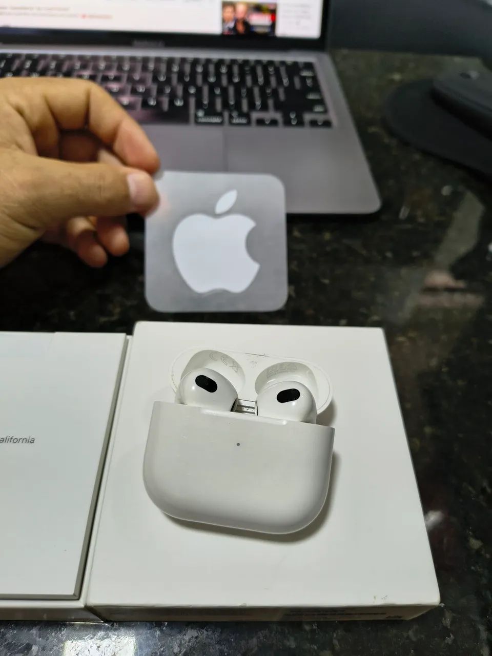 AirPods 3 original em ótimo estado. - Foto 2
