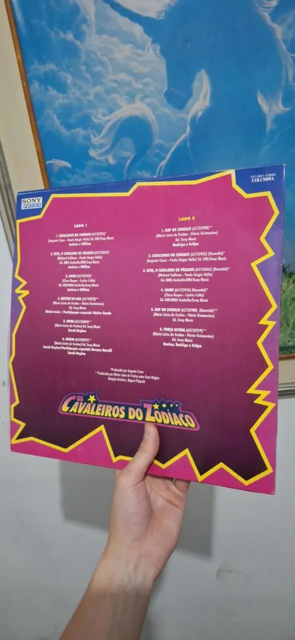 LP CAVALEIROS DO ZODIACO NOVÍSSIMO  - Foto 2