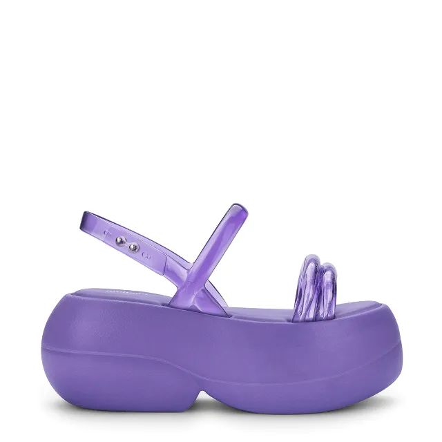 Melissa Airbubble Platform Lilás - Foto 2