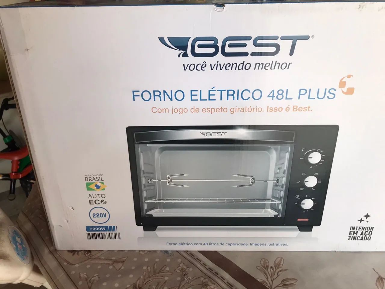 Forno elétrico 48Litros - Best  - Foto 2