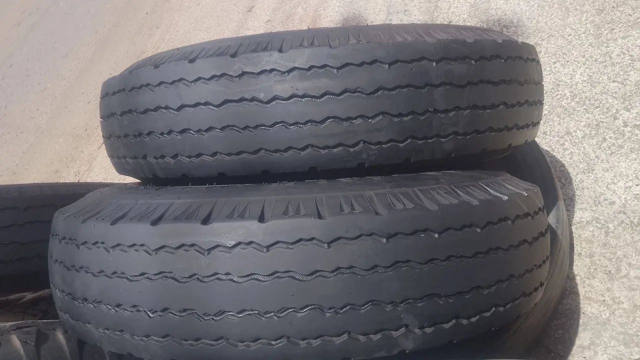 Jogo de Rodas para Caminhão aro 7,00/16 completo com camara e fitão novos.  - Foto 2