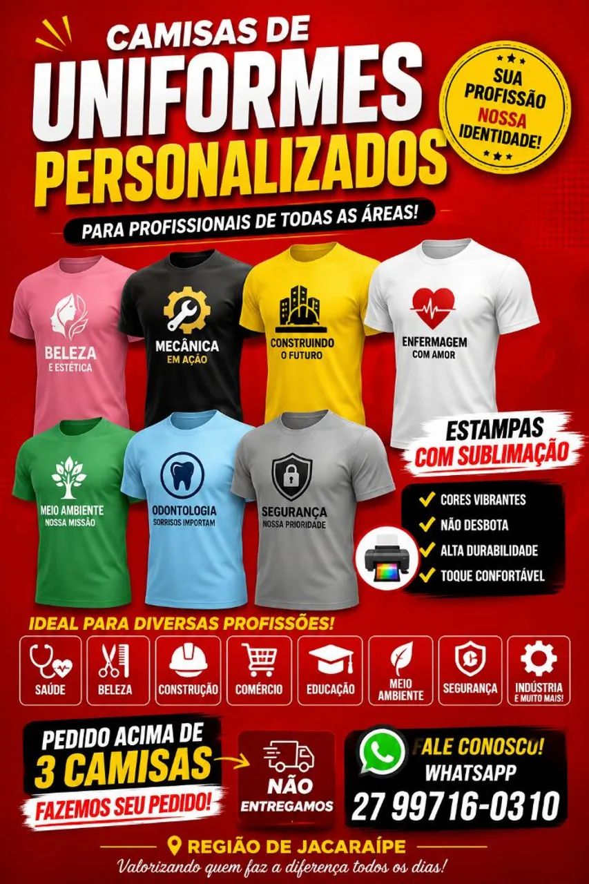 Camisas personalizadas para uniformes  - Foto 2