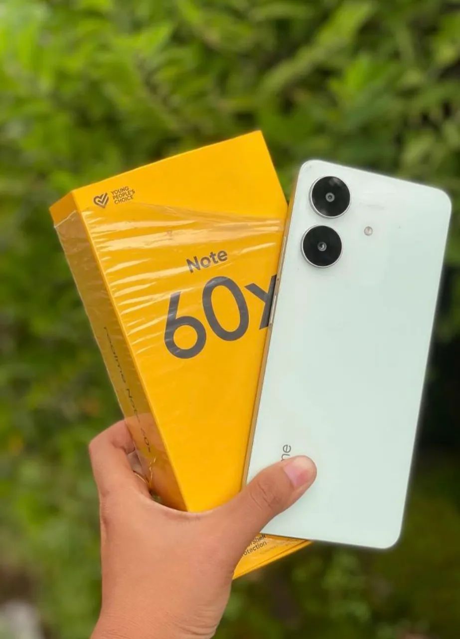 Promoção de Aparelhos novos - Note 60x -128/4 Verde Global 