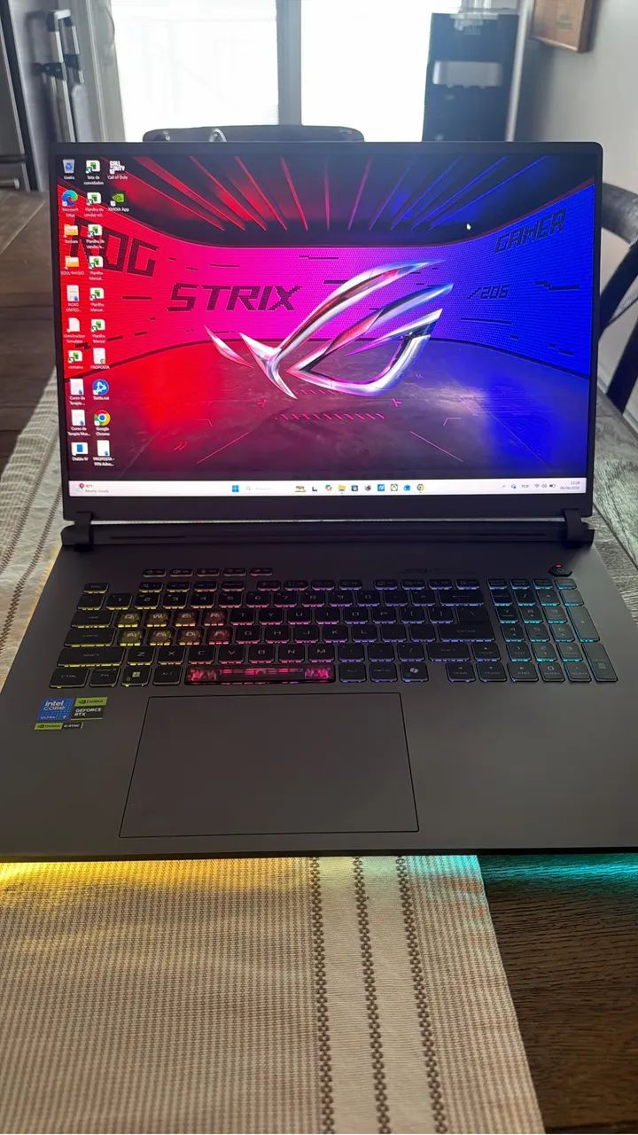 Notebook gamer Asus rog strix g18 Rtx 5080 - Foto 3