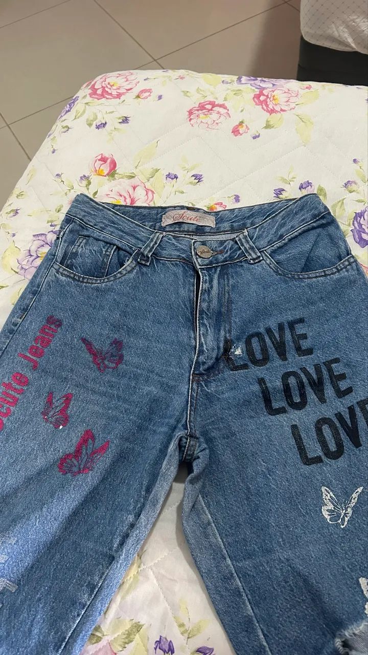 Calça jeans feminina  - Foto 5