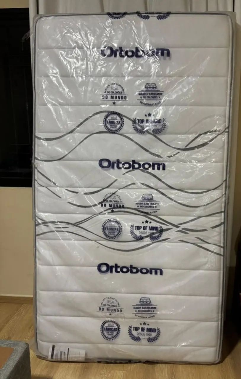 Colchão Ortobom Liberty + Base - Novo