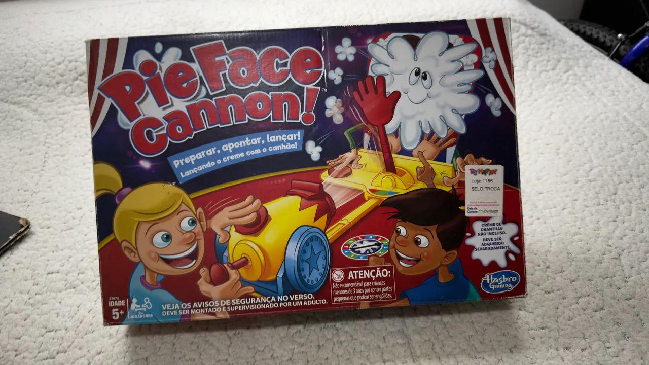 Jogo Torta na Cara - Pie Face Cannon 