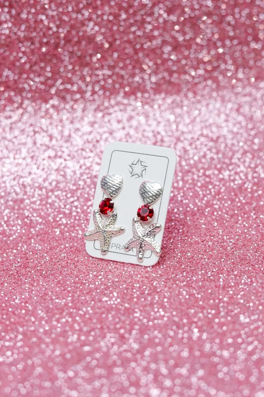 Brincos em prata 925 - Foto 2