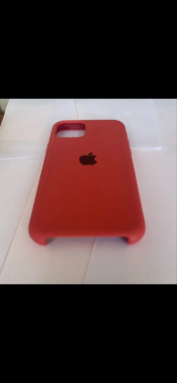 Case capinha original Apple iPhone 11 Pro silicone veludo - Foto 2