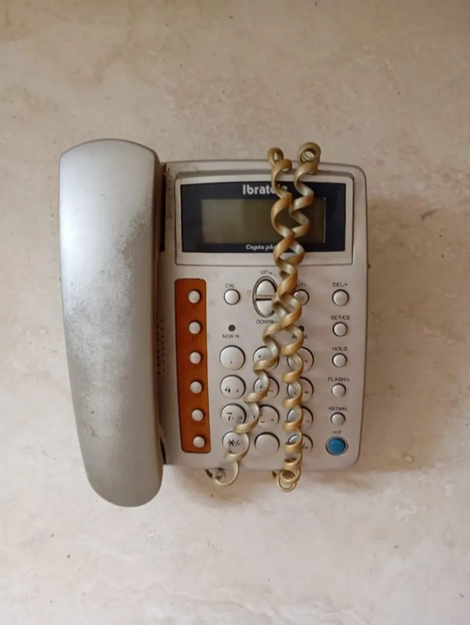 Aparelho telefone fixo Ibratele Capta phone - Foto 2