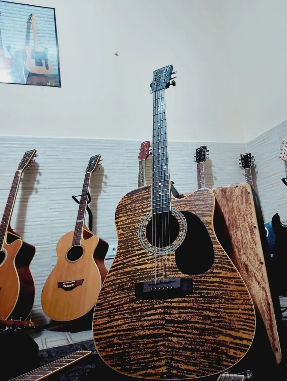 Violão Vogga Folk eletroacústico