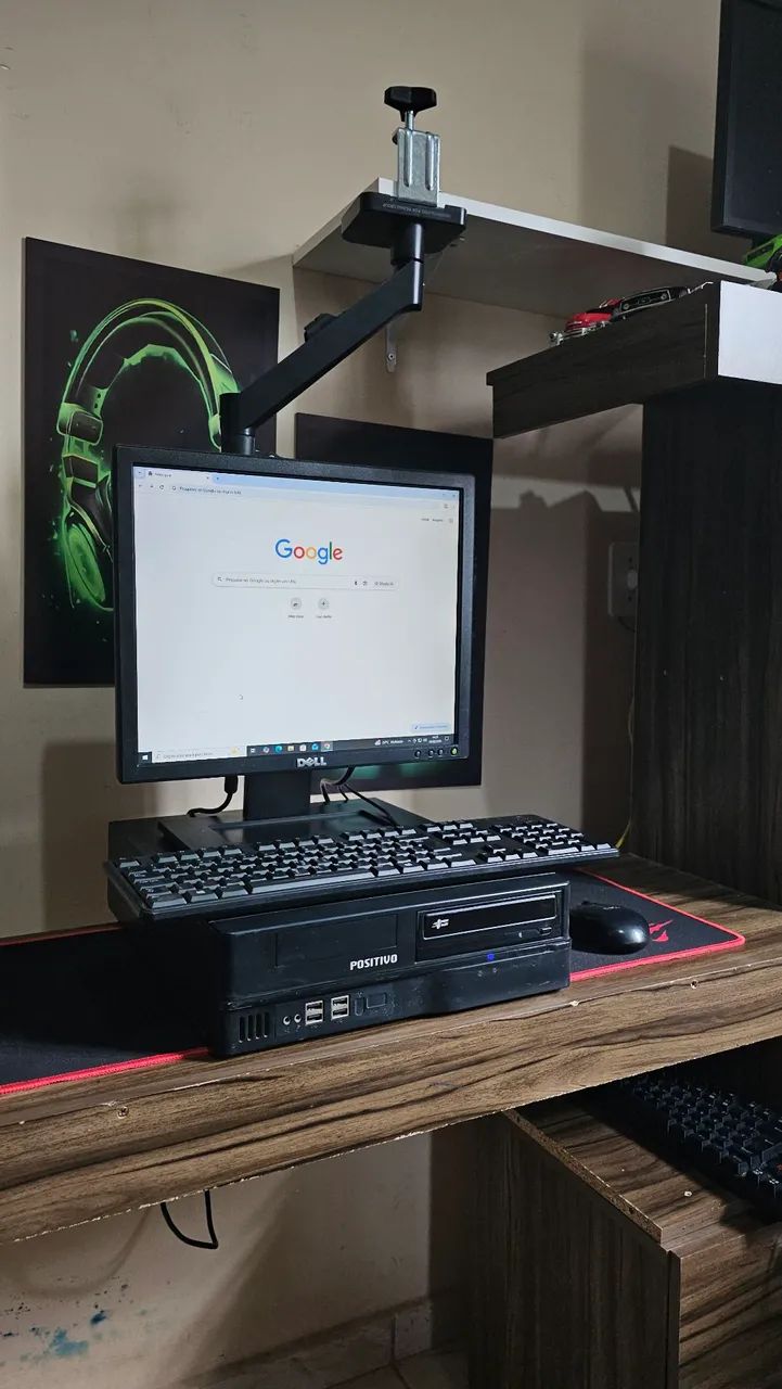 Pc completo i5, 8gb ram, ssd 120gb, monitor 17polegadas - Foto 2