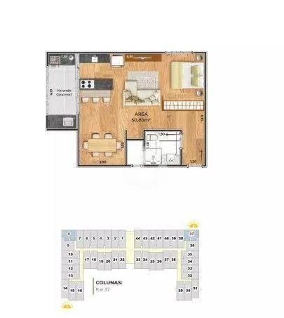 Loft com, 50,80 - Alto - Teresópolis/RJ - Foto 5