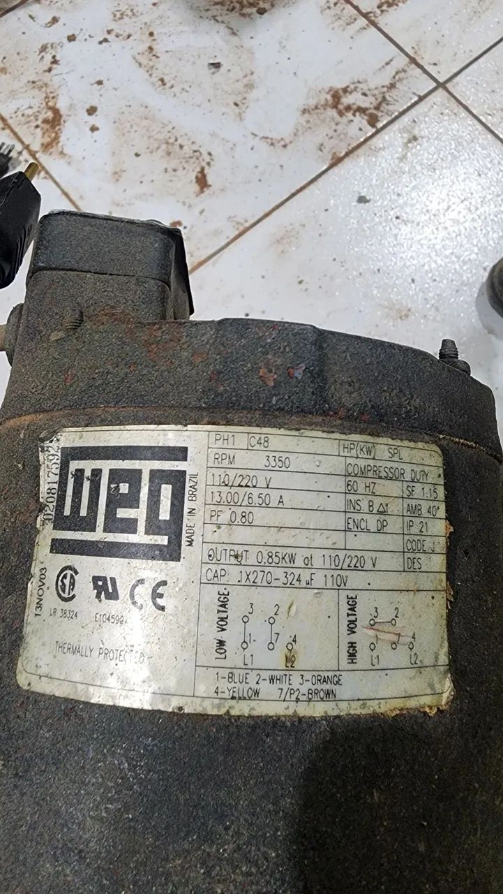 Compressor de ar seminovo  - Foto 4