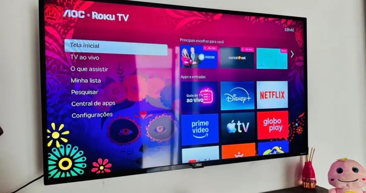 Tv smart 43 polegadas 4k - Foto 2