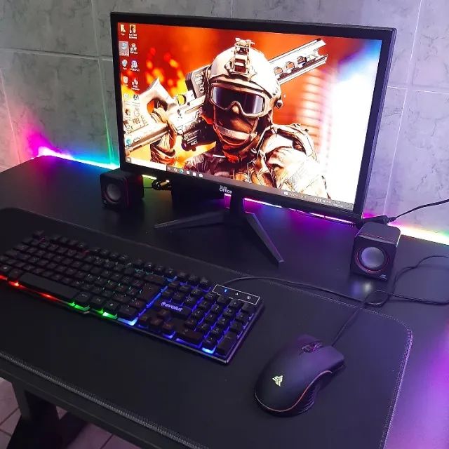 PC Completo Intel Core i7 + Monitor 20" + Placa de vídeo de 4GB - Foto 4