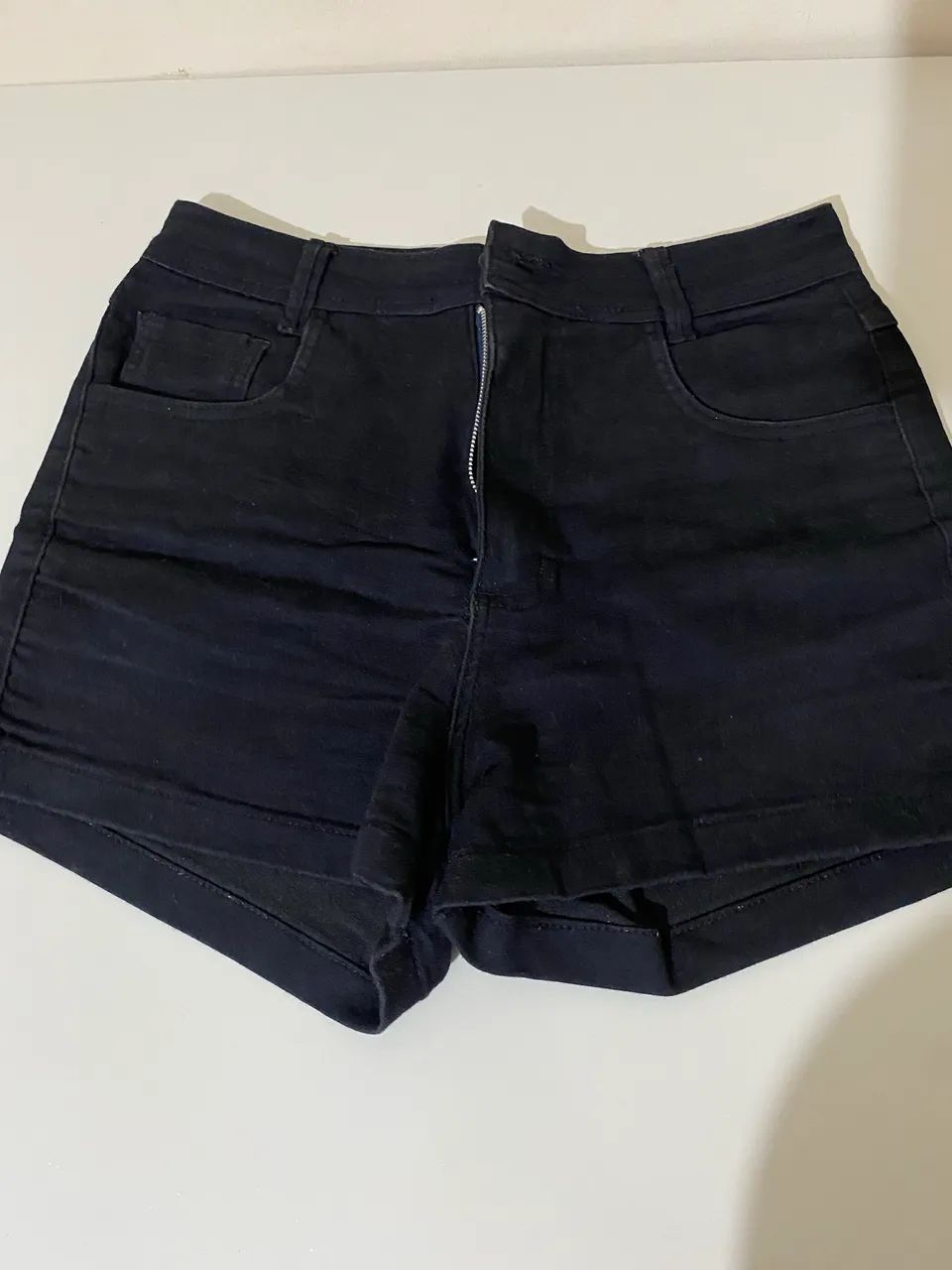 short jeans preto 
