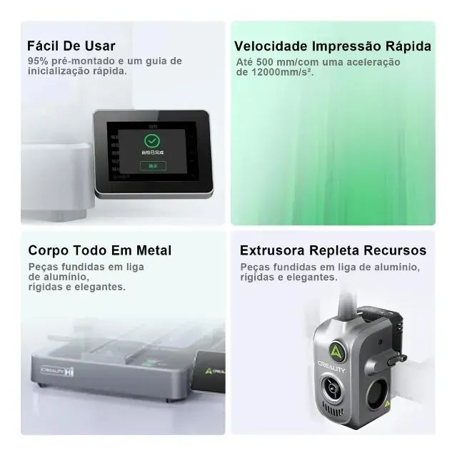 Impressora 3D Creality HI - Foto 2