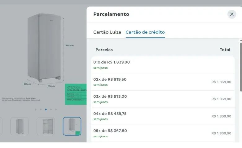 VENDO GELADEIRA NOVA - Foto 2