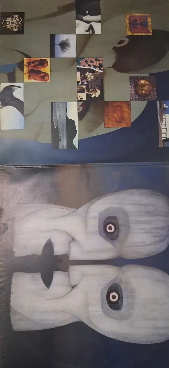 Lp pink floyd "the division Bell" vinil azul usado - Foto 3