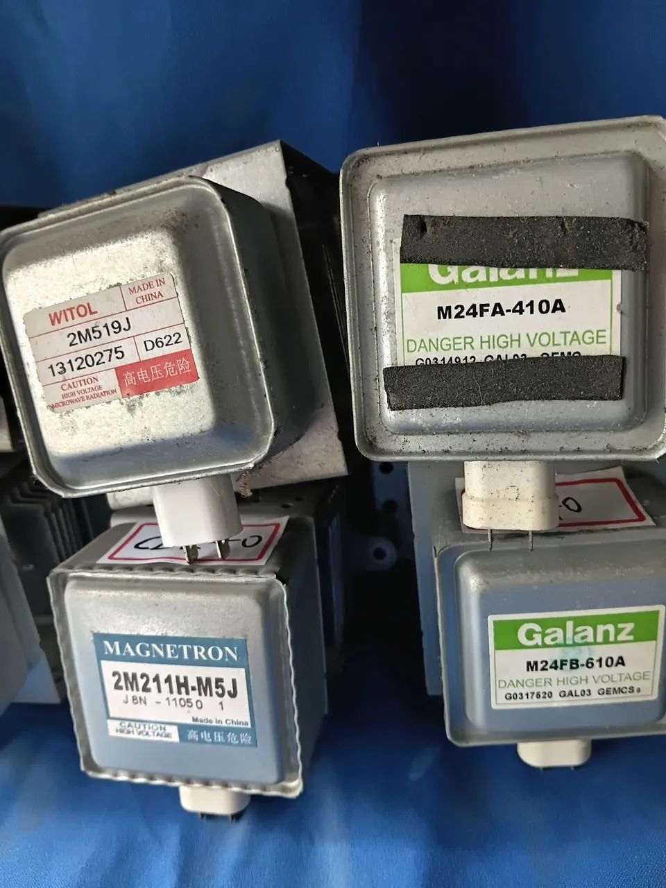 Magnetron ja testados